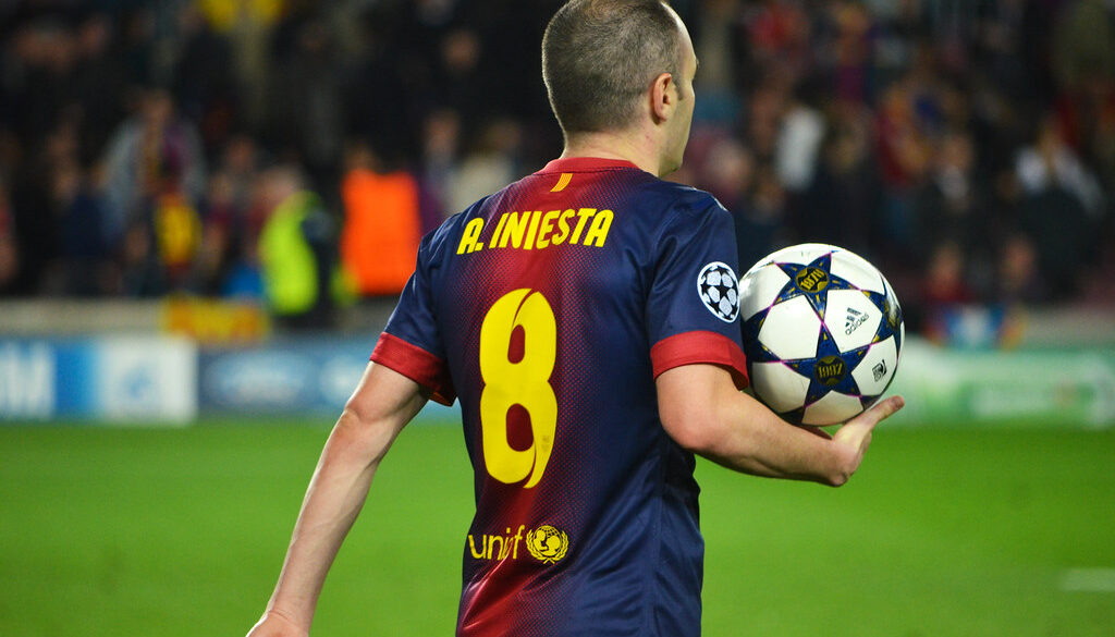 Andrés Iniesta - Barça Vs. PSG - 1/4 Champions League