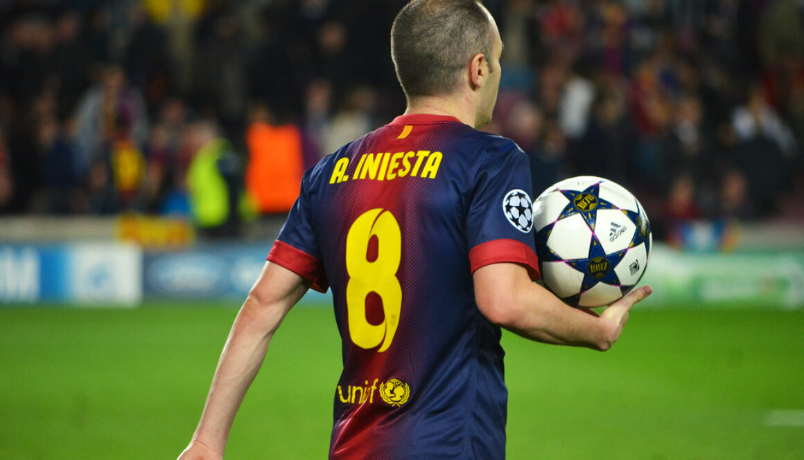 Andrés Iniesta - Barça Vs. PSG - 1/4 Champions League