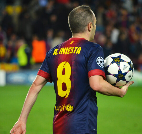 Andrés Iniesta - Barça Vs. PSG - 1/4 Champions League