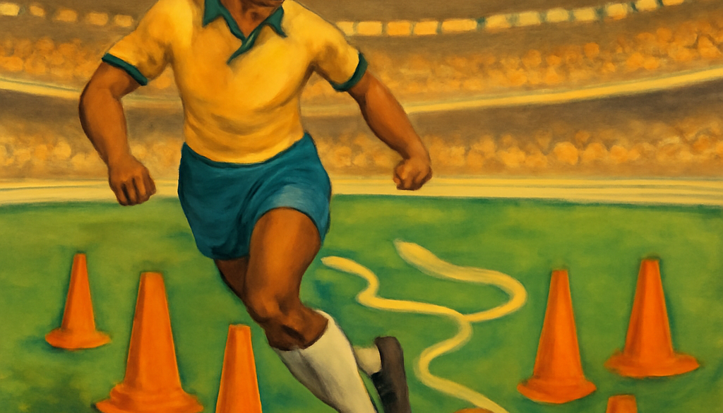 Garrincha drybling