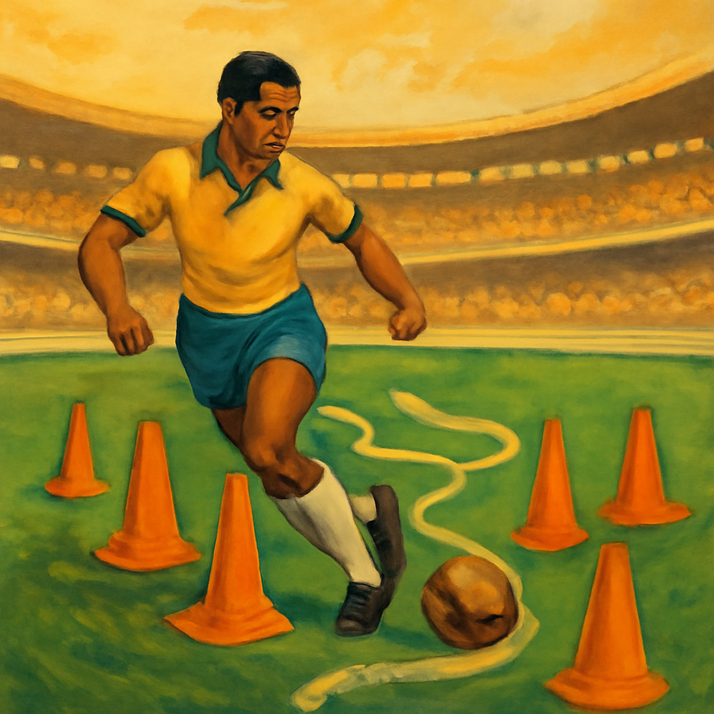 Garrincha drybling